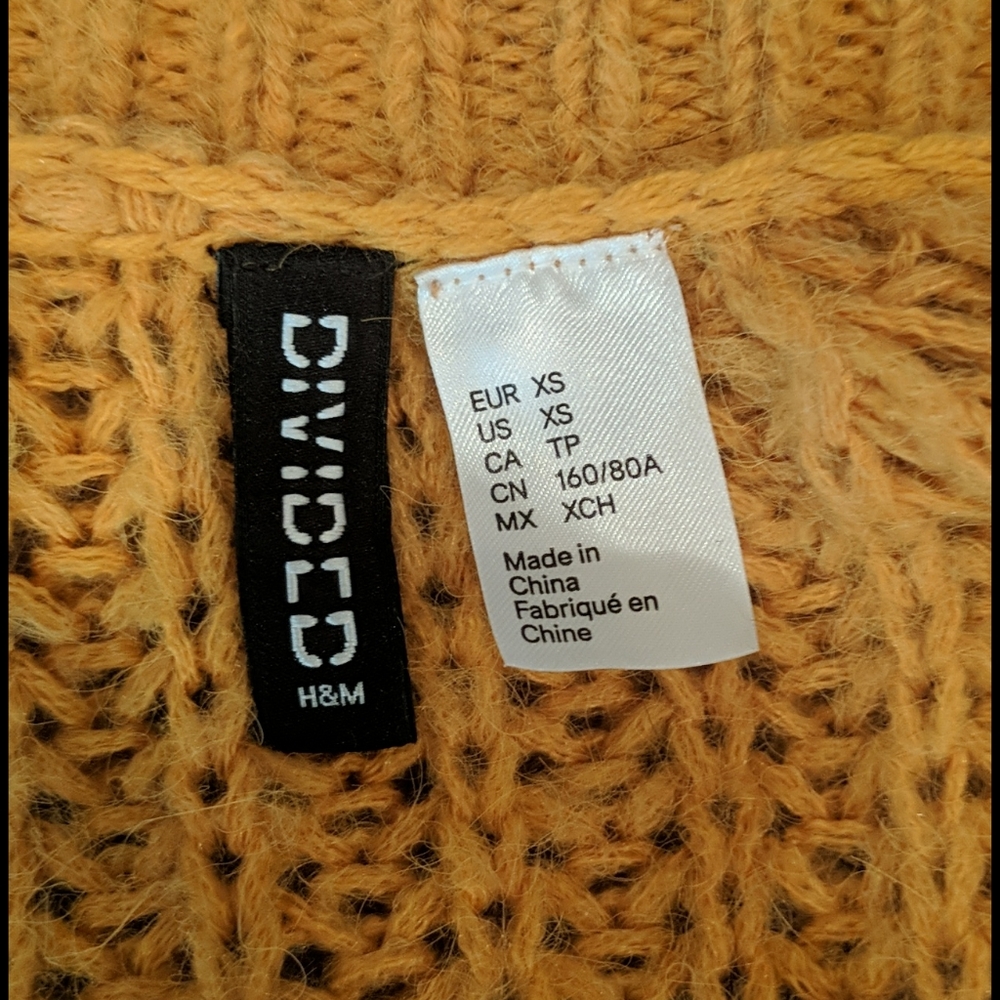 Mustard Cardigan - Picture 4 of 4